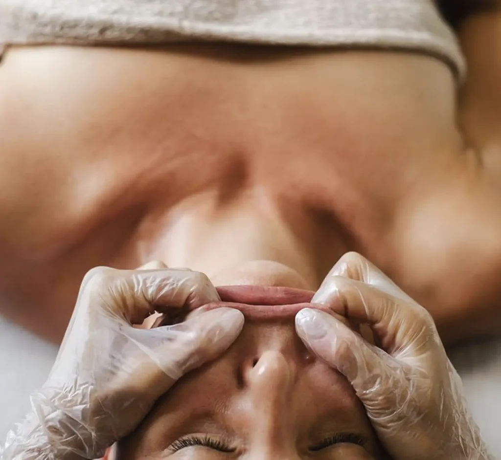 how to give yourself a buccal massage